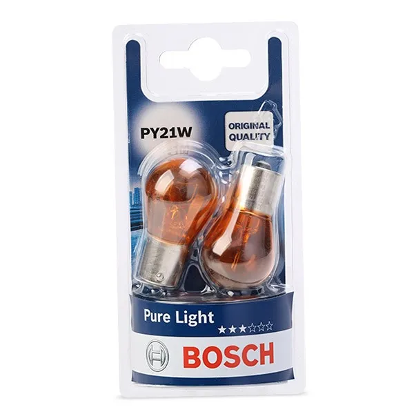 Imagine produs: Bec PY21W 12V 21V BAU15s BOSCH (1 987 301 018)