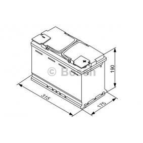 Imagine produs: Acumulator 80Ah (STOP-START) BOSCH (0 092 S5A 110)