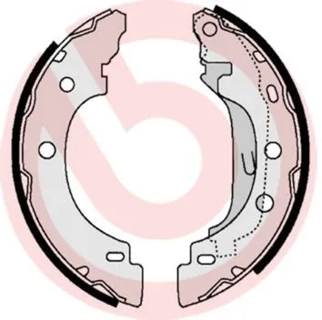 Imagine produs: Saboti de frana BREMBO (S 68 523)