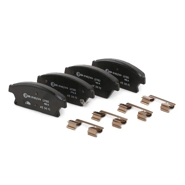 Imagine produs: Placute de frana (performanta) Ceramic, cu avertizare acustica uzura ATE (13.0470-7263.2)