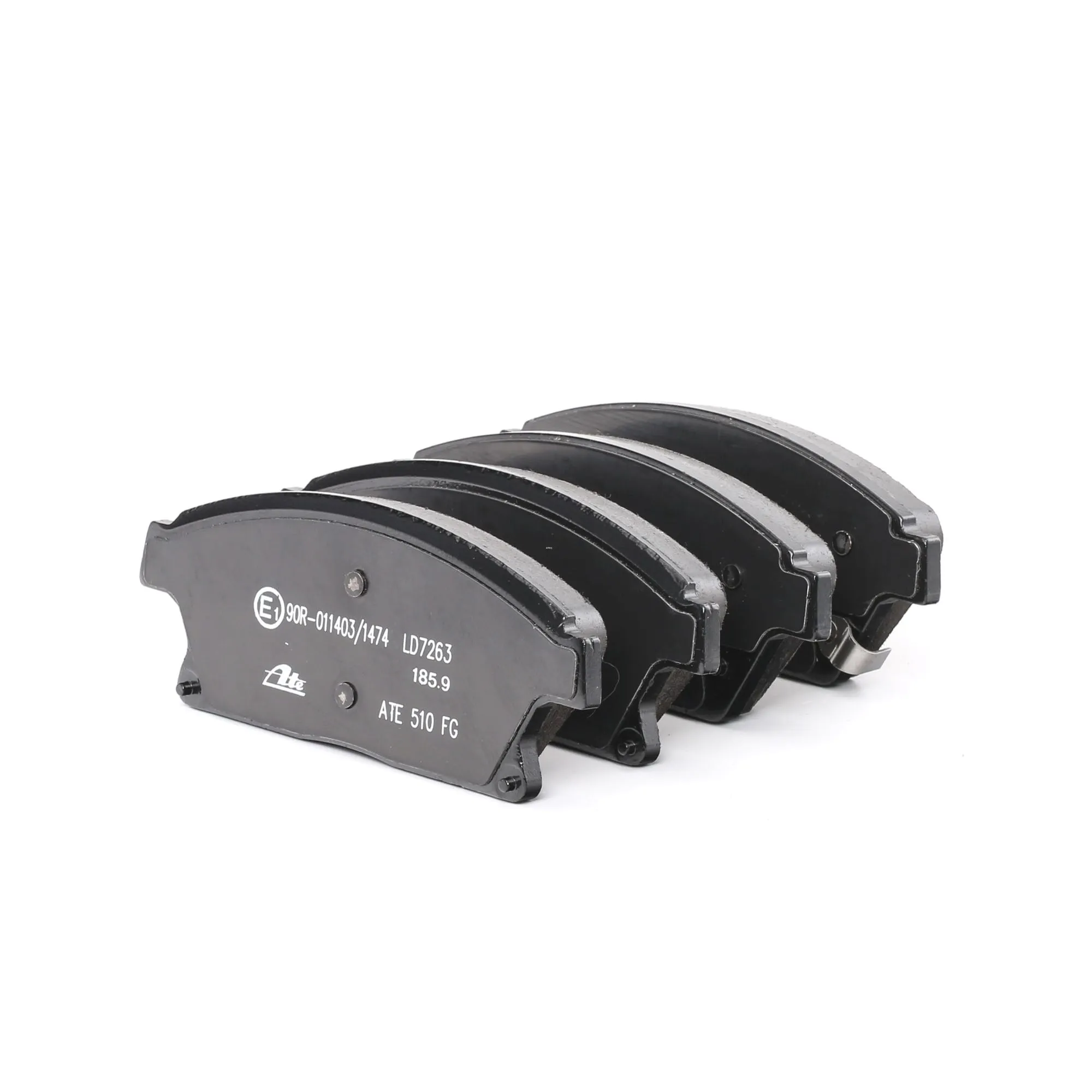 Imagine produs: Placute de frana (performanta) Ceramic, cu avertizare acustica uzura ATE (13.0470-7263.2)