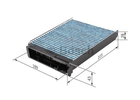 Imagine produs: Filtru polen antialergic BOSCH (0 986 628 502)