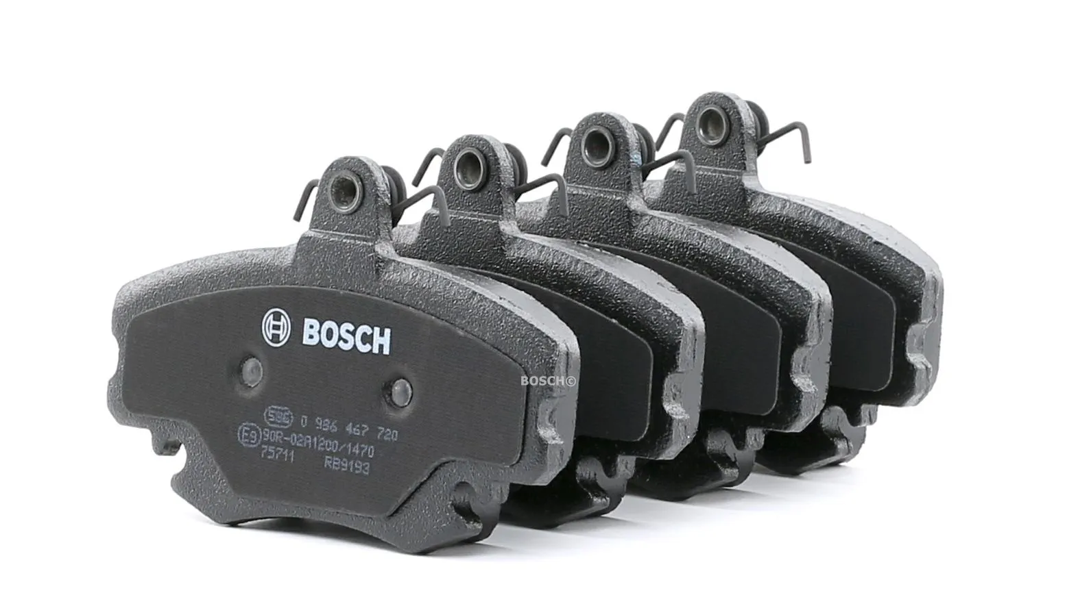 Imagine produs: Set placute frana BOSCH (0 986 467 720)