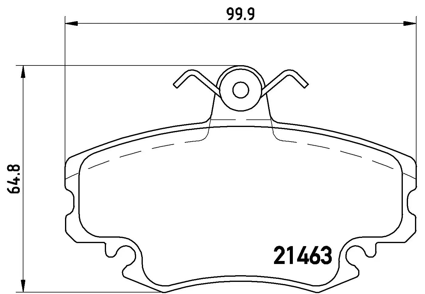 Imagine produs: Placute frana BREMBO (P 68 038)