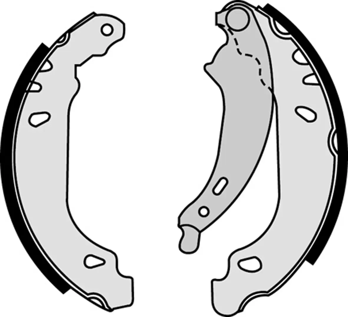 Imagine produs: Saboti de frana BREMBO (S 68 524)