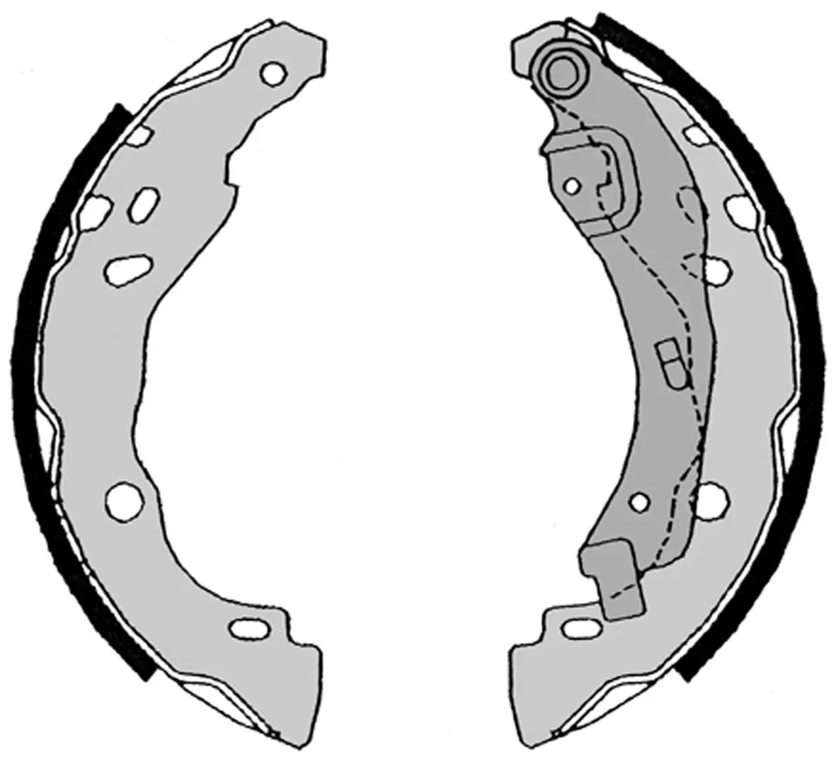 Imagine produs: Saboti de frana BREMBO (S 68 525)