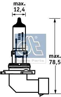 Imagine produs: Bec HB4 12V 55W P22d DT (11.84140)