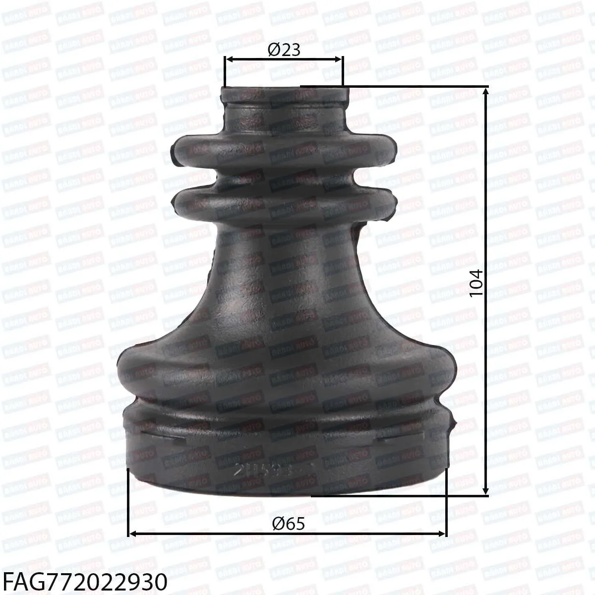 Imagine produs: Set burduf articulatie planetara cauciuc FAG (772 0229 30)