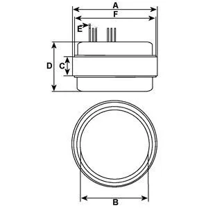 Imagine produs: Rotor electromotor 12V 0,85 1,0kW HC CARGO (F 032 139 434)