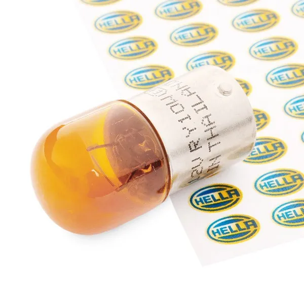 Imagine produs: Bec RY10W 12V 10W BAU15s Halogen HELLA (8GA 002 071-051)