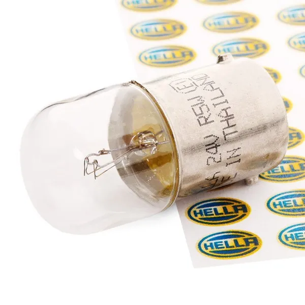 Imagine produs: Bec R5W 24V 5W BA15s Halogen HELLA-CARGO (8GA 002 071-241)