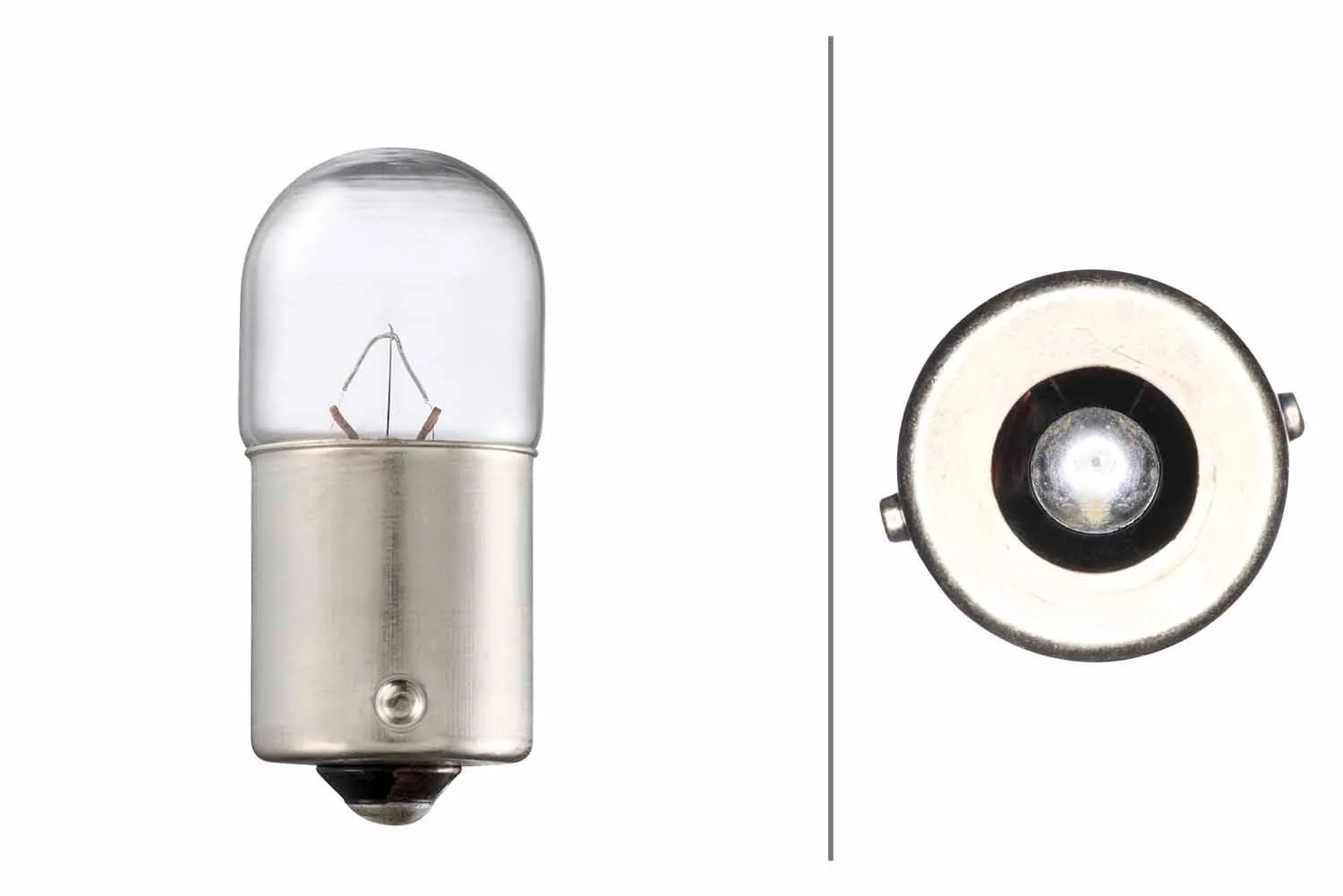 Imagine produs: Bec R10W 24V 10W BA15s Halogen HELLA-CARGO (8GA 002 071-251)