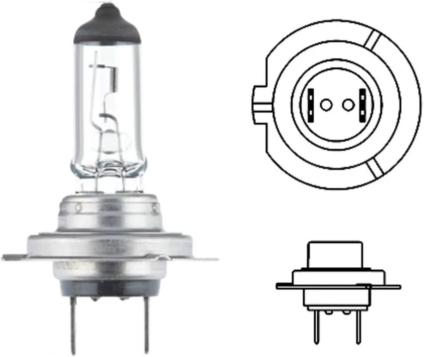 Imagine produs: Bec H7 24V 70W PX26d Halogen HELLA-CARGO (8GH 007 157-231)