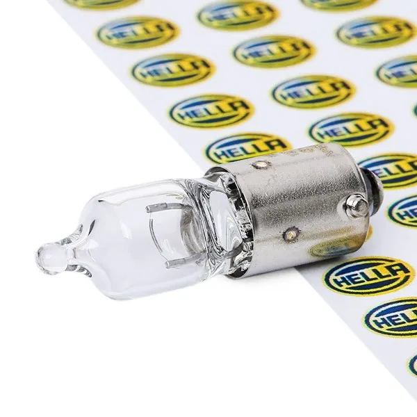 Imagine produs: Bec H6W 12V 6W BA9s Halogen HELLA (8GH 007 643-121)