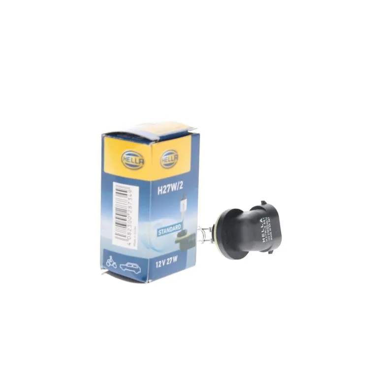 Imagine produs: Bec H27W/2 12V 27W PGJ13 Halogen HELLA (8GH 008 991-031)