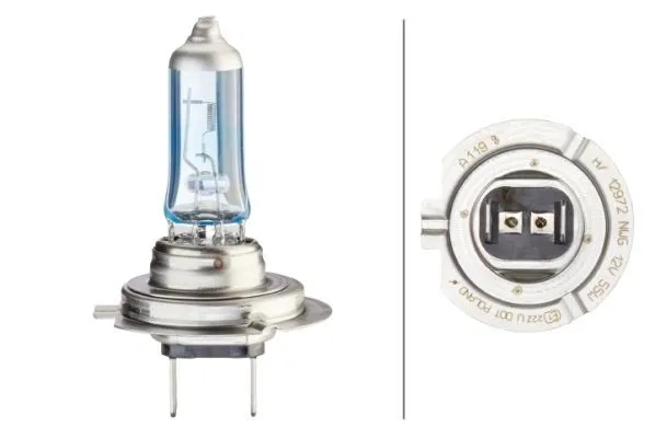 Imagine produs: Bec H7 12V 55W PX26d 4200K Halogen HELLA (8GH 223 498-131)