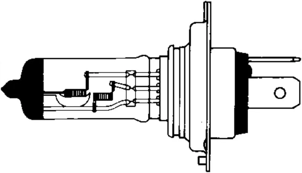 Imagine produs: Bec H4 12V 100/90W P43t-38 Halogen HELLA (8GJ 002 525-203)