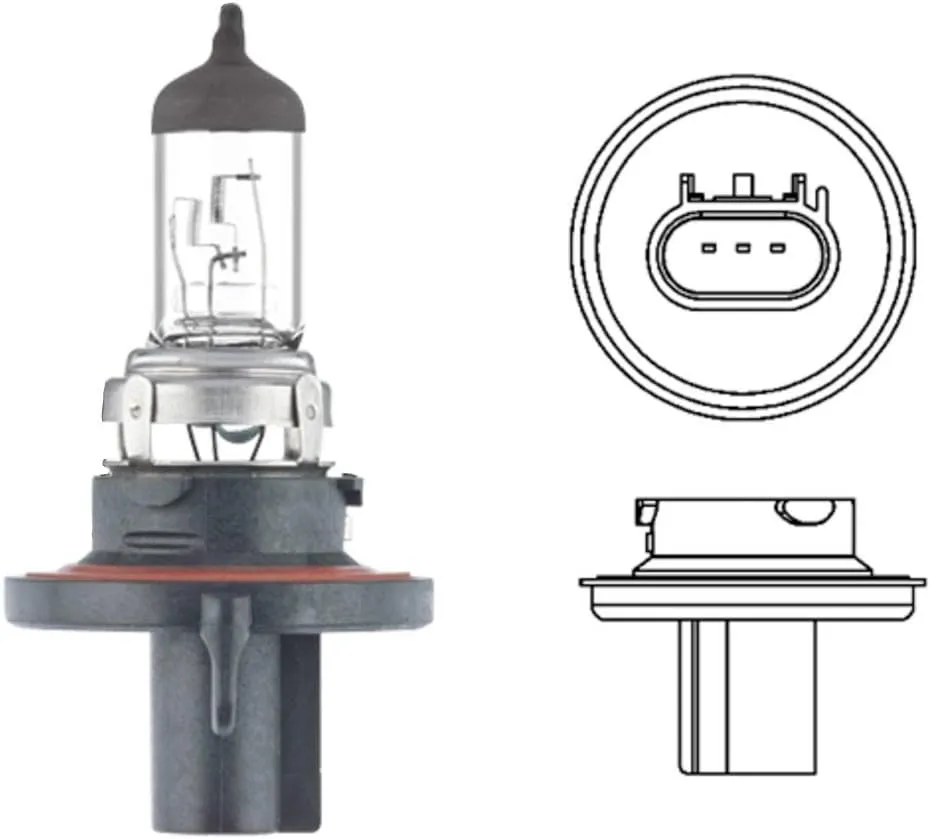 Imagine produs: Bec H13 12V 60/55W P26,4t 3700K Halogen HELLA (8GJ 008 837-121)