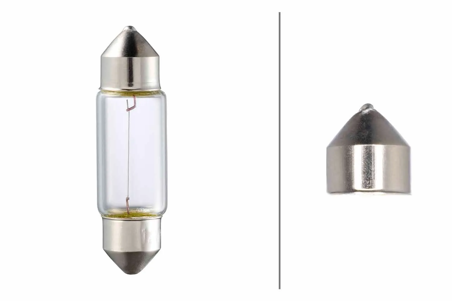 Imagine produs: Bec C5W 12V 5W SV8,5-8 Halogen HELLA (8GM 002 092-121)