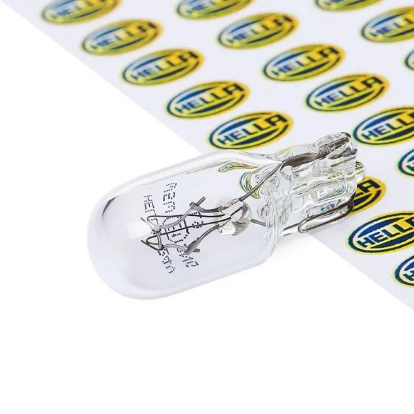 Imagine produs: Bec W5W 24V 5W W2,1x9,5d Halogen HELLA-CARGO (8GP 003 594-251)