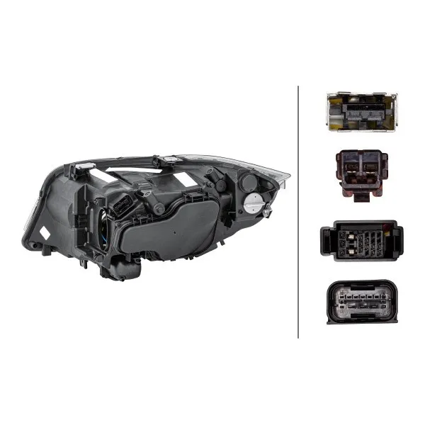 Imagine produs: Far dreapta pentru BMW Seria 3 PY21W D1S/H7 D1S H7 Bi-Xenon 12V HELLA (1ZS 354 688-021)