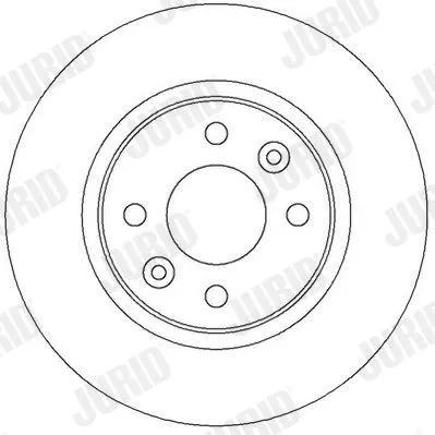 Imagine produs: Disc frana JURID (562293JC)