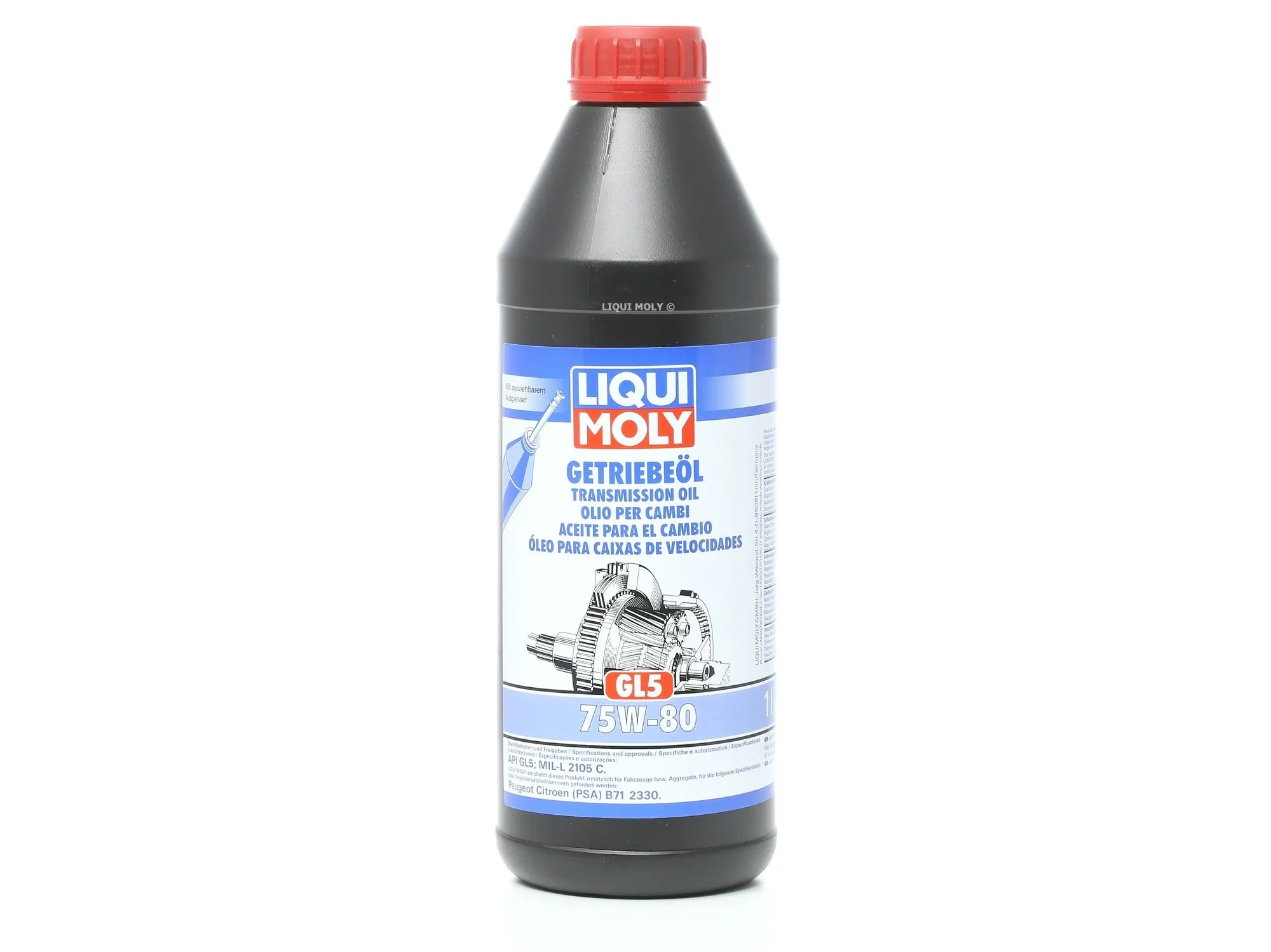 Imagine produs: Ulei cutie de viteze GL5 75W-80 1L LIQUI MOLY (3658)