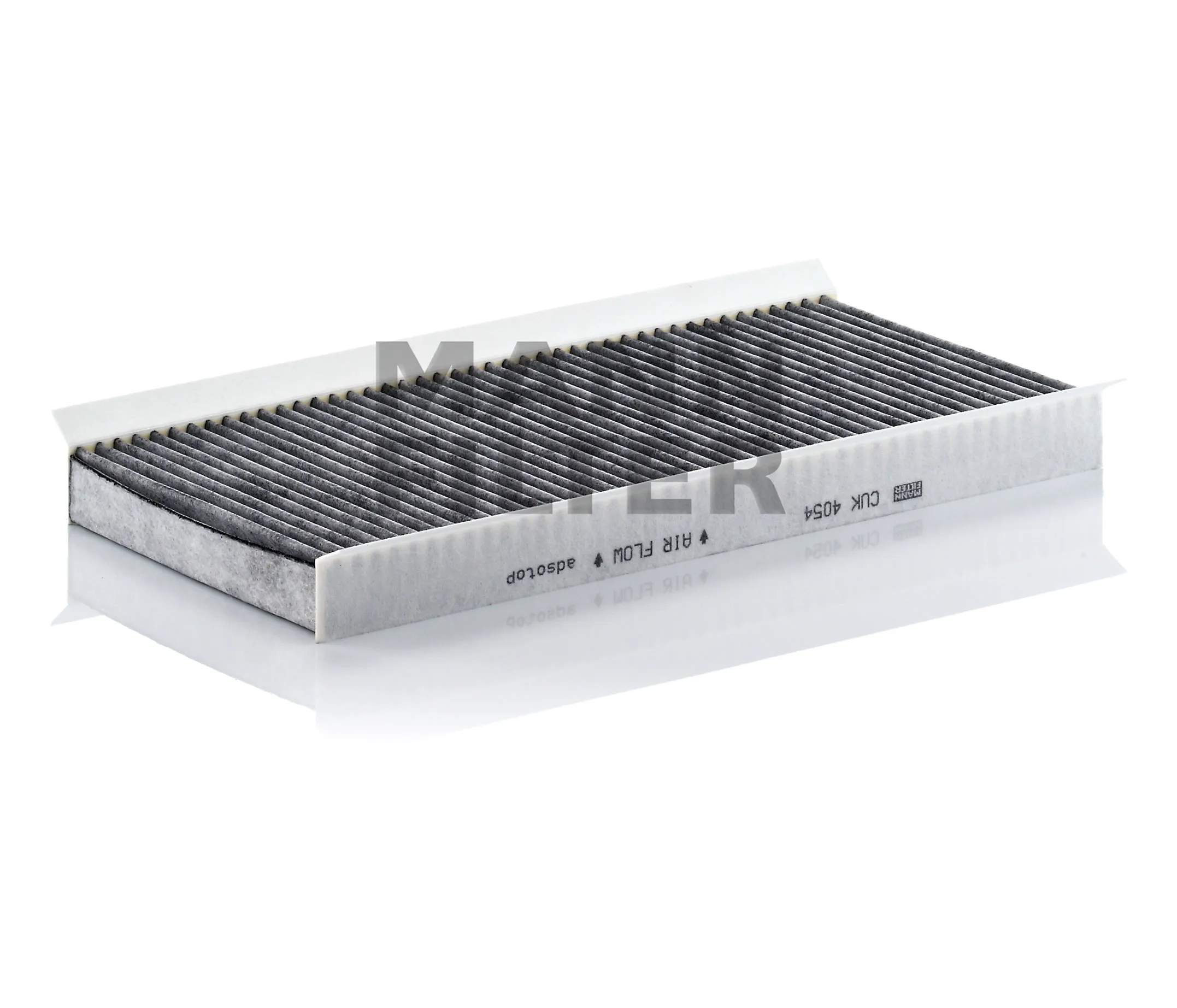 Imagine produs: Filtru polen cu carbon activ pentru MERCEDES-BENZ Clasa A B 394 mm x 185 mm x 32 mm MANN-FILTER (CUK 4054)