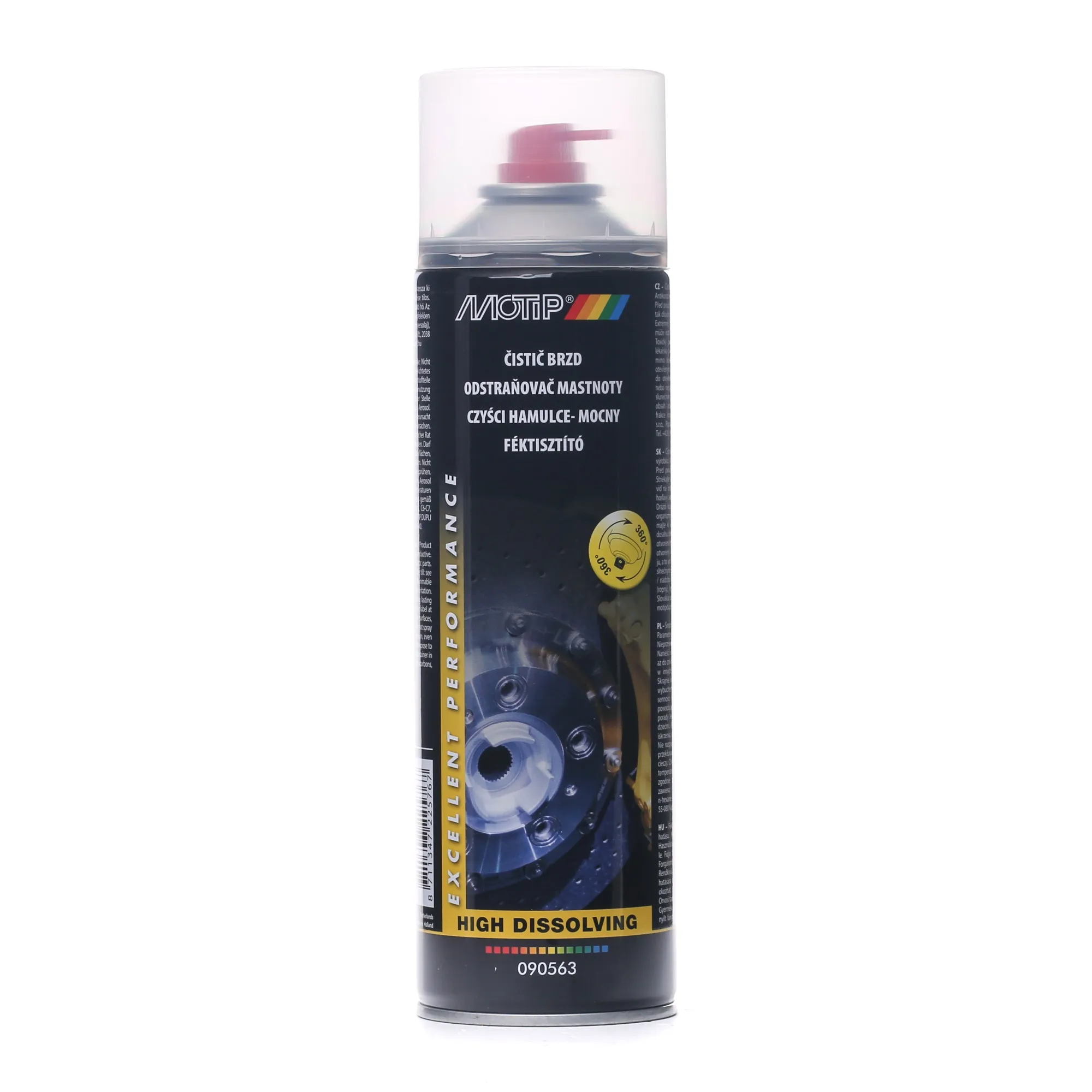 Imagine produs: Solutie curatare frane / ambreiaj 500 ml MOTIP (090563)