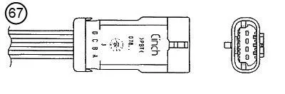 Imagine produs: Sonda lambda NTK (92080)
