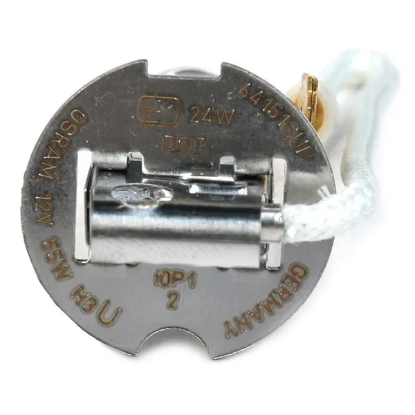 Imagine produs: Bec H3 12V 55W PK22s Halogen SUPER +30% OSRAM (64151SUP)