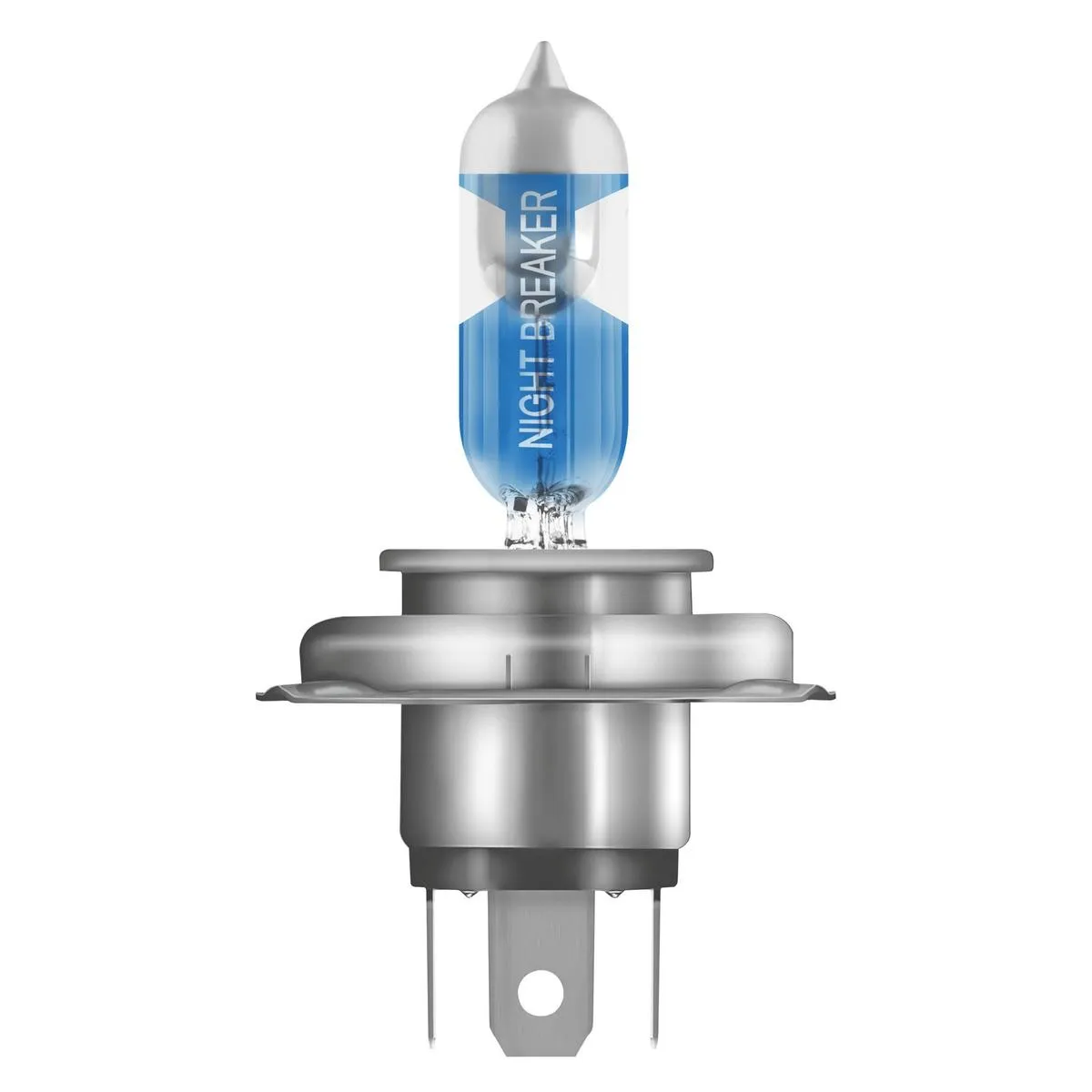 Imagine produs: Bec H4 12V 60/55W P43t 4200K Halogen NIGHT BREAKER LASER +150% OSRAM (64193NL)