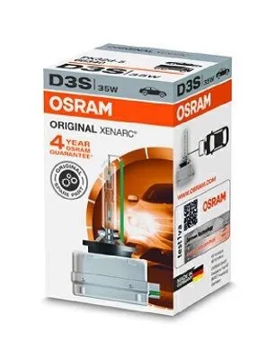Imagine produs: Bec Xenon D3S 42V 35W PK32d-5 4300K 3200 lumeni OSRAM (66340)