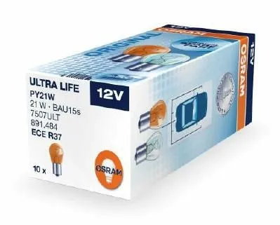 Imagine produs: Bec PY21W 12V 21W BAU15s ULTRA LIFE OSRAM (7507ULT)