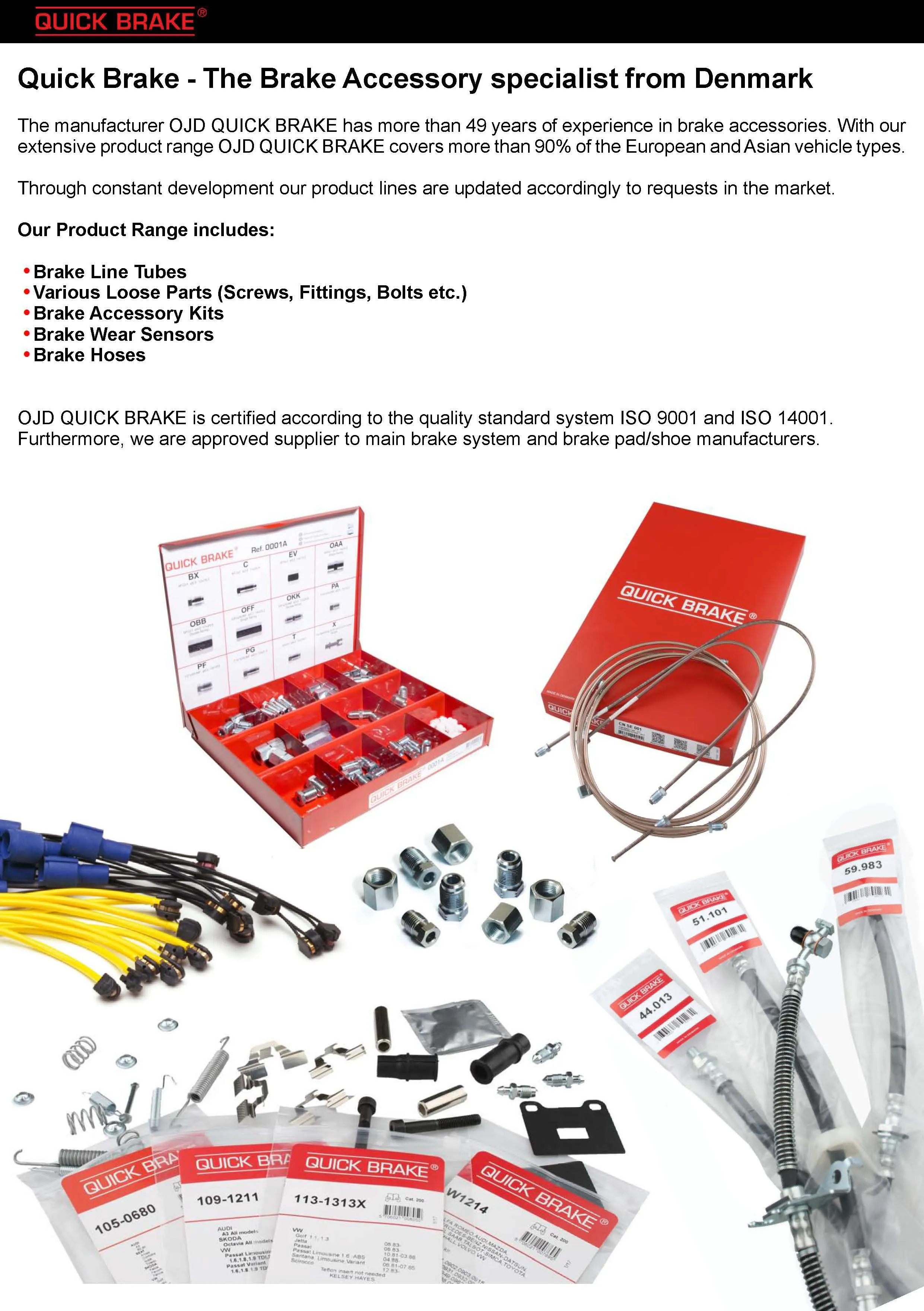 Imagine produs: Tija reglaj frana QUICK BRAKE (102 53 005)