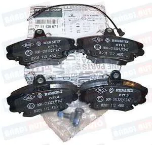 Imagine produs: Placute frana RENAULT (OE22830181 7711130071)