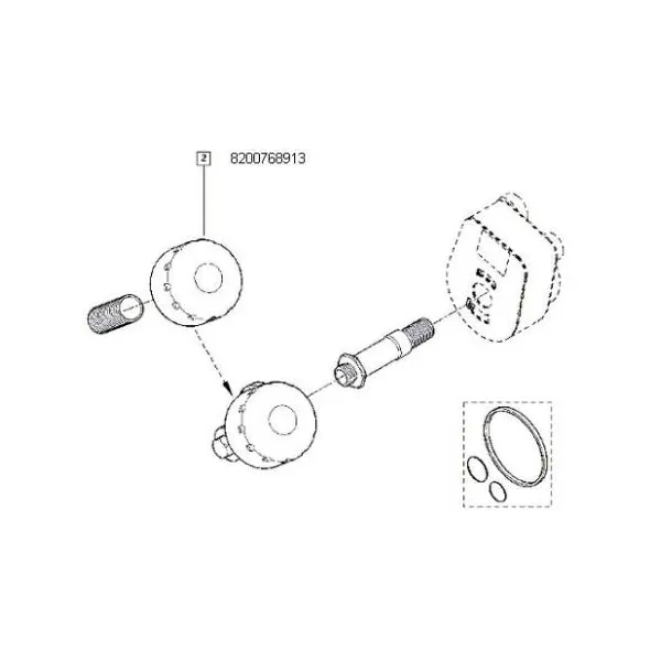 Imagine produs: Filtru ulei RENAULT (OE22829929 8200768913)
