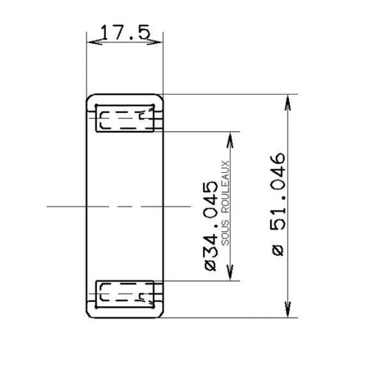 Imagine produs: Rulment cutie de viteze manuala NTN-SNR (RNU.12044.S01)