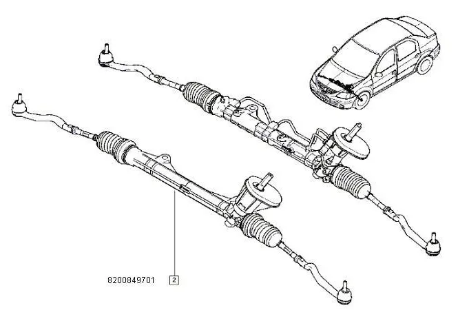 Imagine produs: Caseta directie STC (T450436)