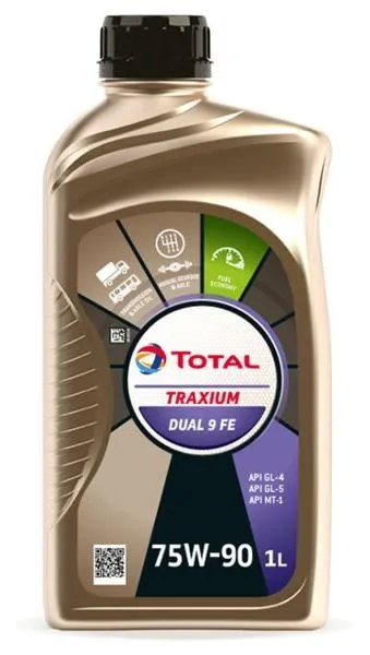 Imagine produs: Ulei cutie de viteze TRAXIUM DUAL 9 FE 75W-90 1L TOTAL (214145)
