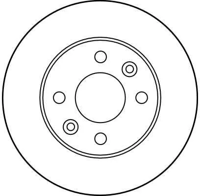 Imagine produs: Disc frana TRW (DF1013)