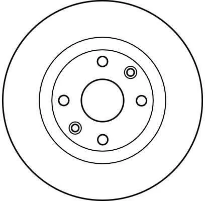 Imagine produs: Disc frana TRW (DF2586)