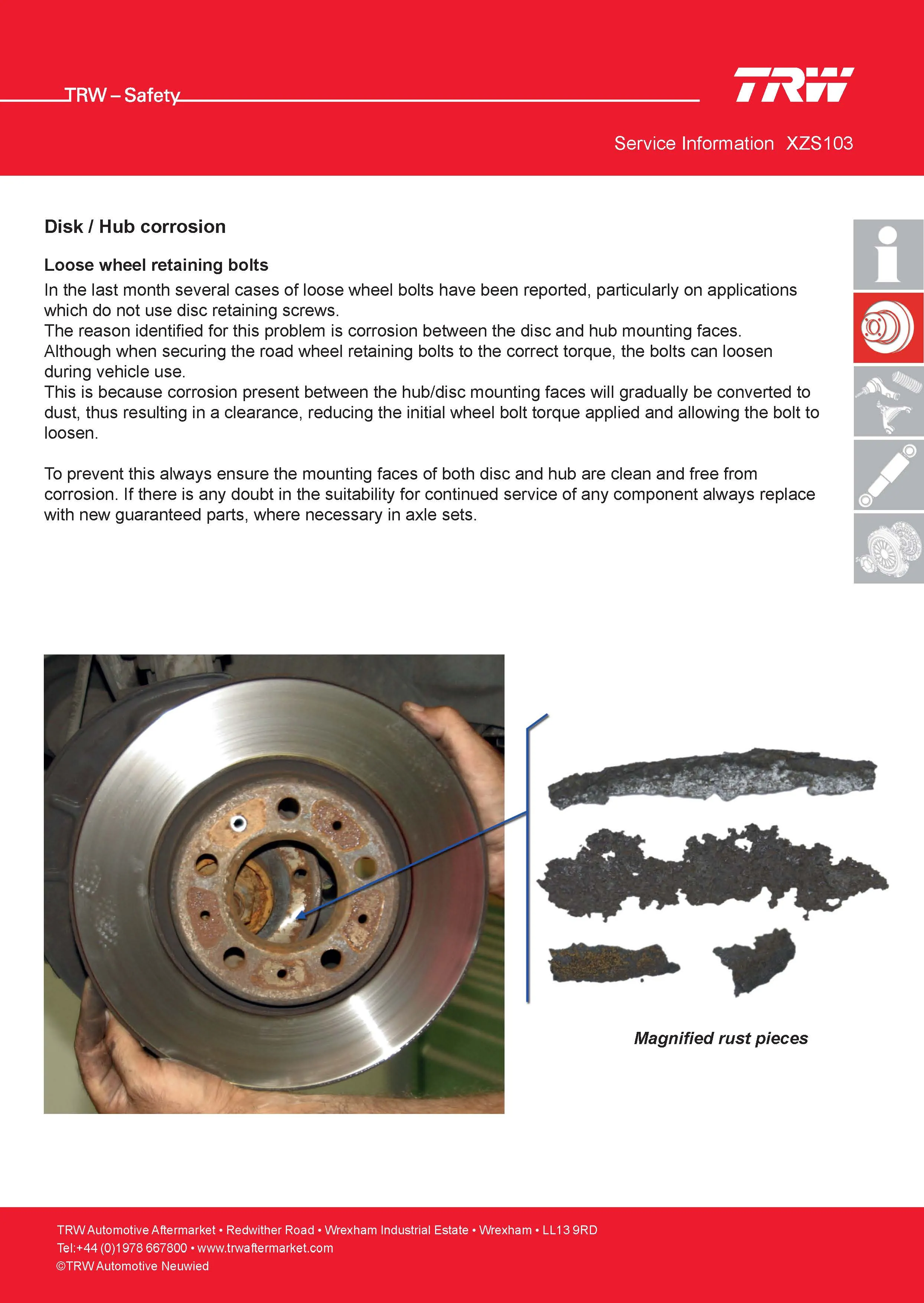 Imagine produs: Disc frana TRW (DF2586)