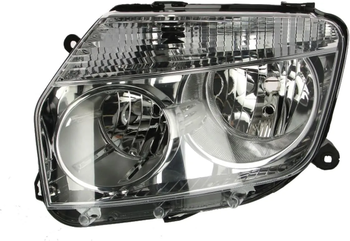 Imagine produs: Far stanga pentru Dacia Duster 1 H7 H1 crom TYC (20-12478-05-2)