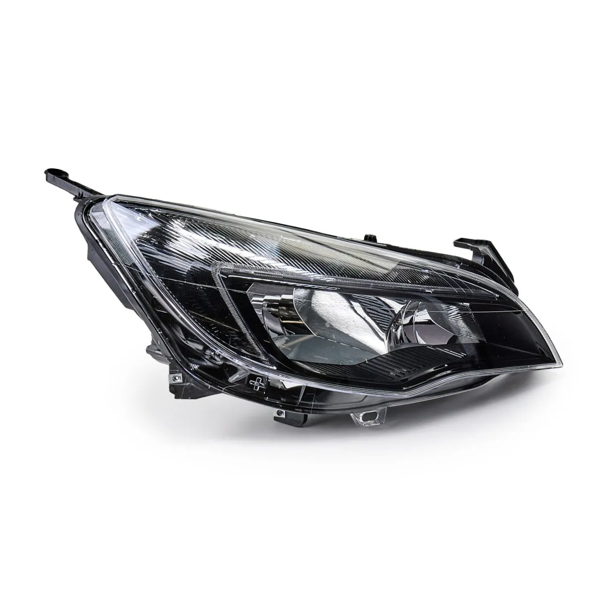 Imagine produs: Far dreapta potrivit pentru OPEL ASTRA J H7/H7 LED negru TYC (20-15601-06-2)