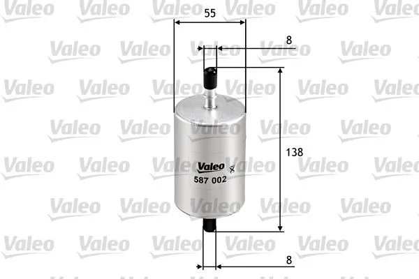 Imagine produs: Filtru carburant VALEO (587002)
