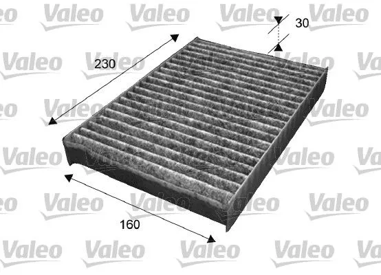 Imagine produs: Filtru polen carbon activ VALEO (715538)
