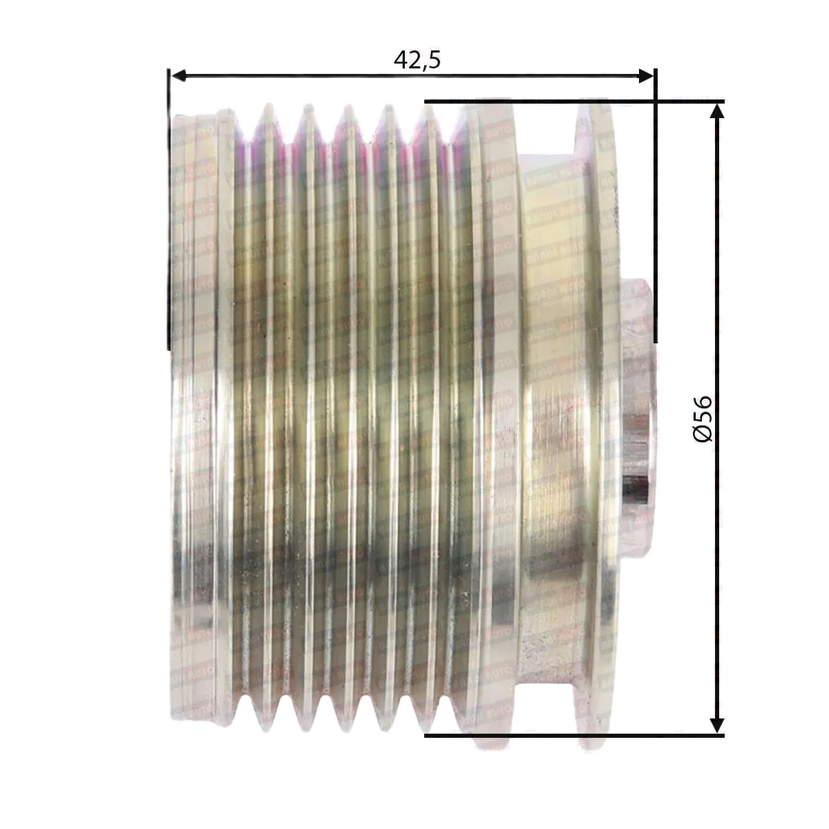 Imagine produs: Fulie alternator cu clichet WÜRTEMBERG (WURT58D00003)