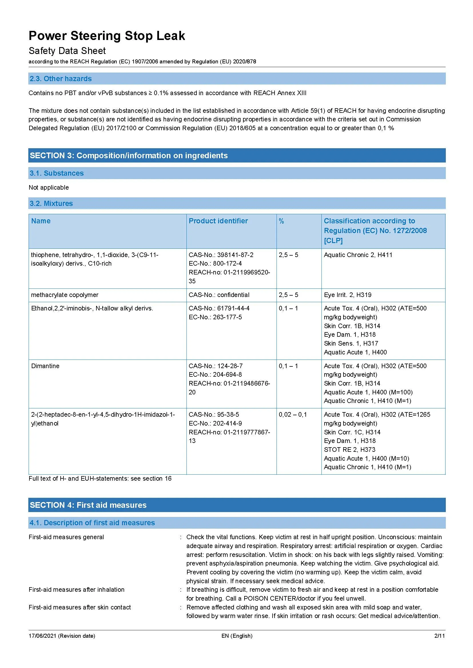 Imagine produs: Aditiv antiscurgere servodirectie WYNN'S (W64503)