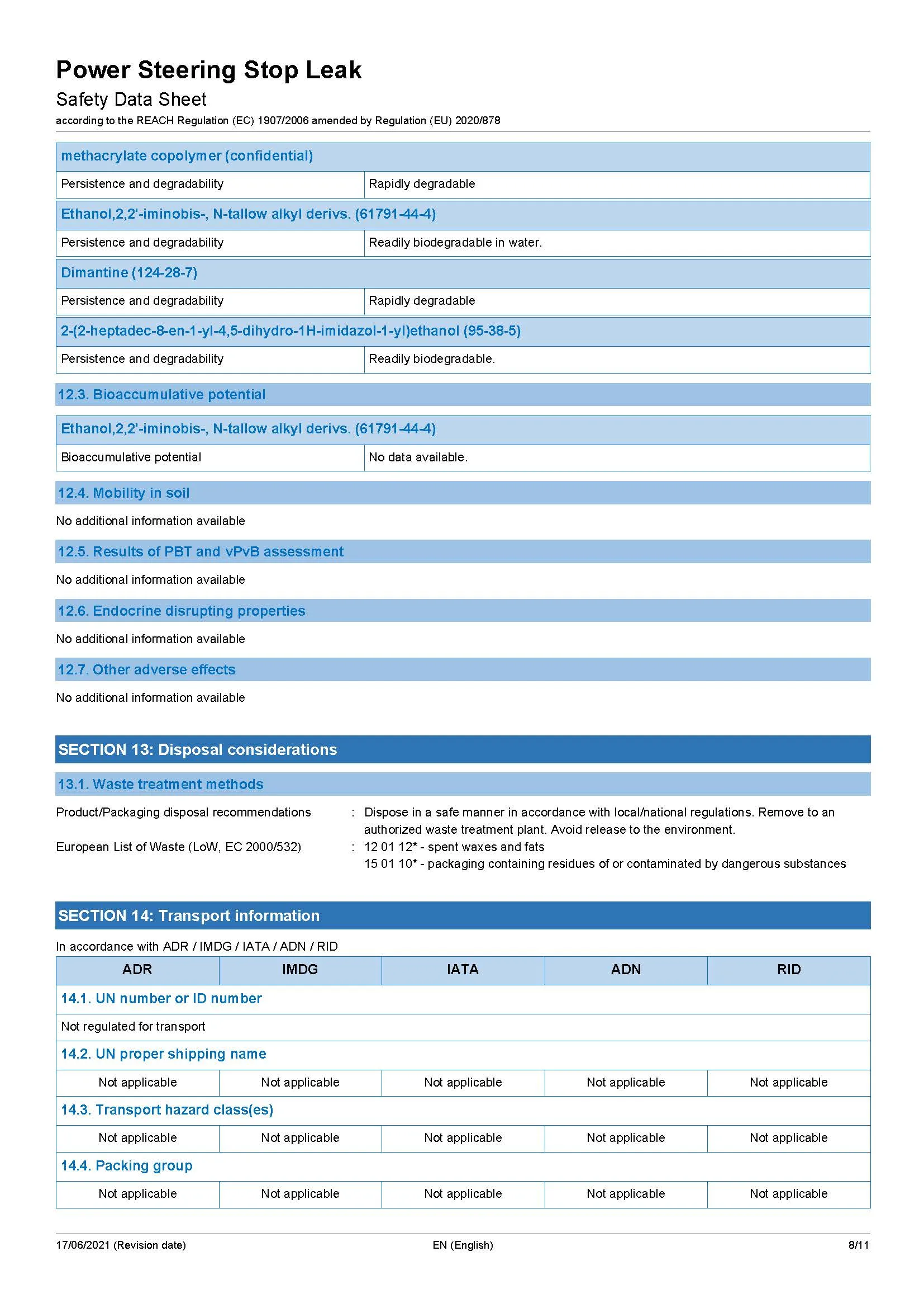 Imagine produs: Aditiv antiscurgere servodirectie WYNN'S (W64503)